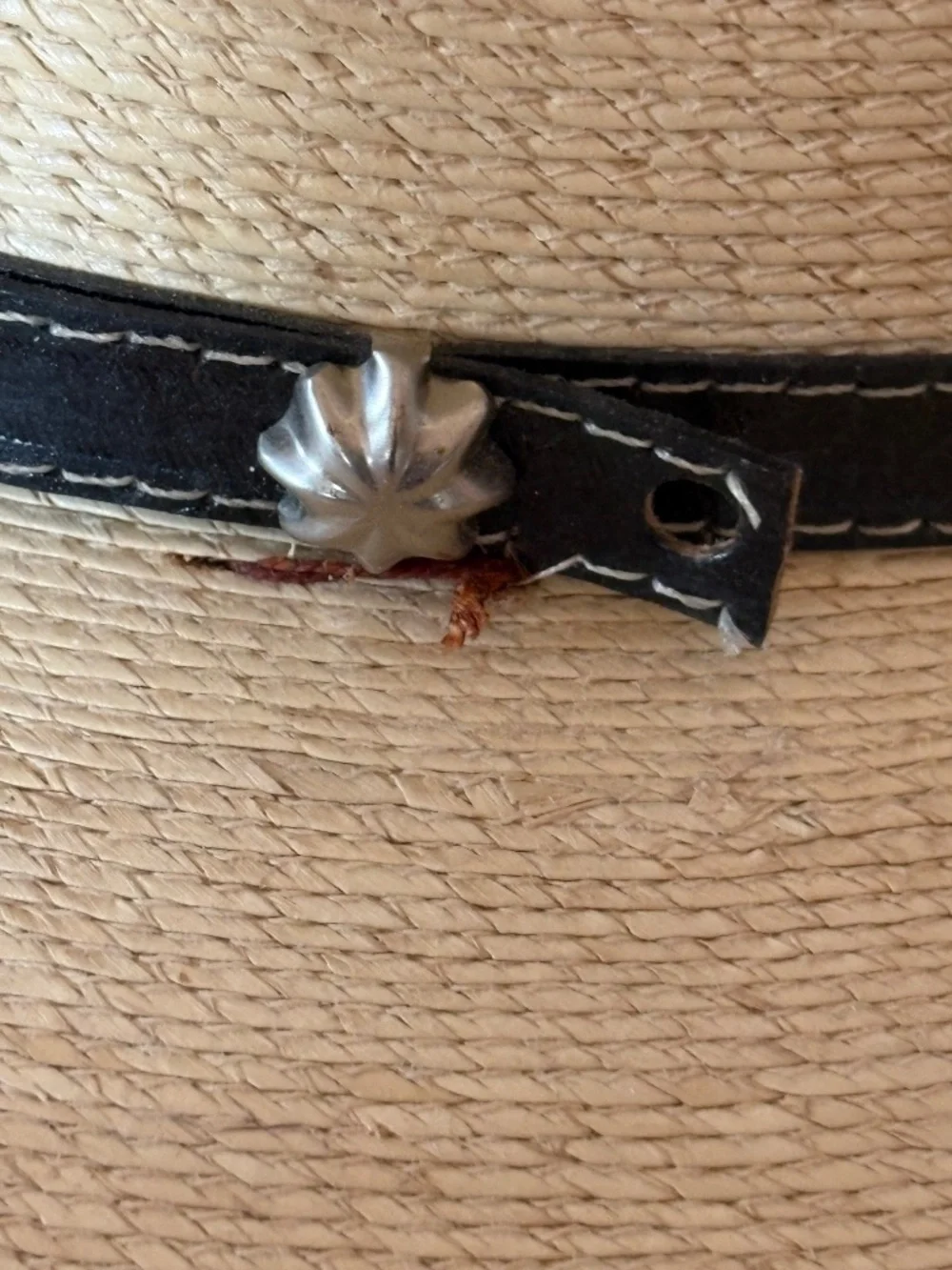 D.A. Hats Youth Boys Palm Leaf Gus Cowboy Hat - Fits 21” (SZ 6 Tag)